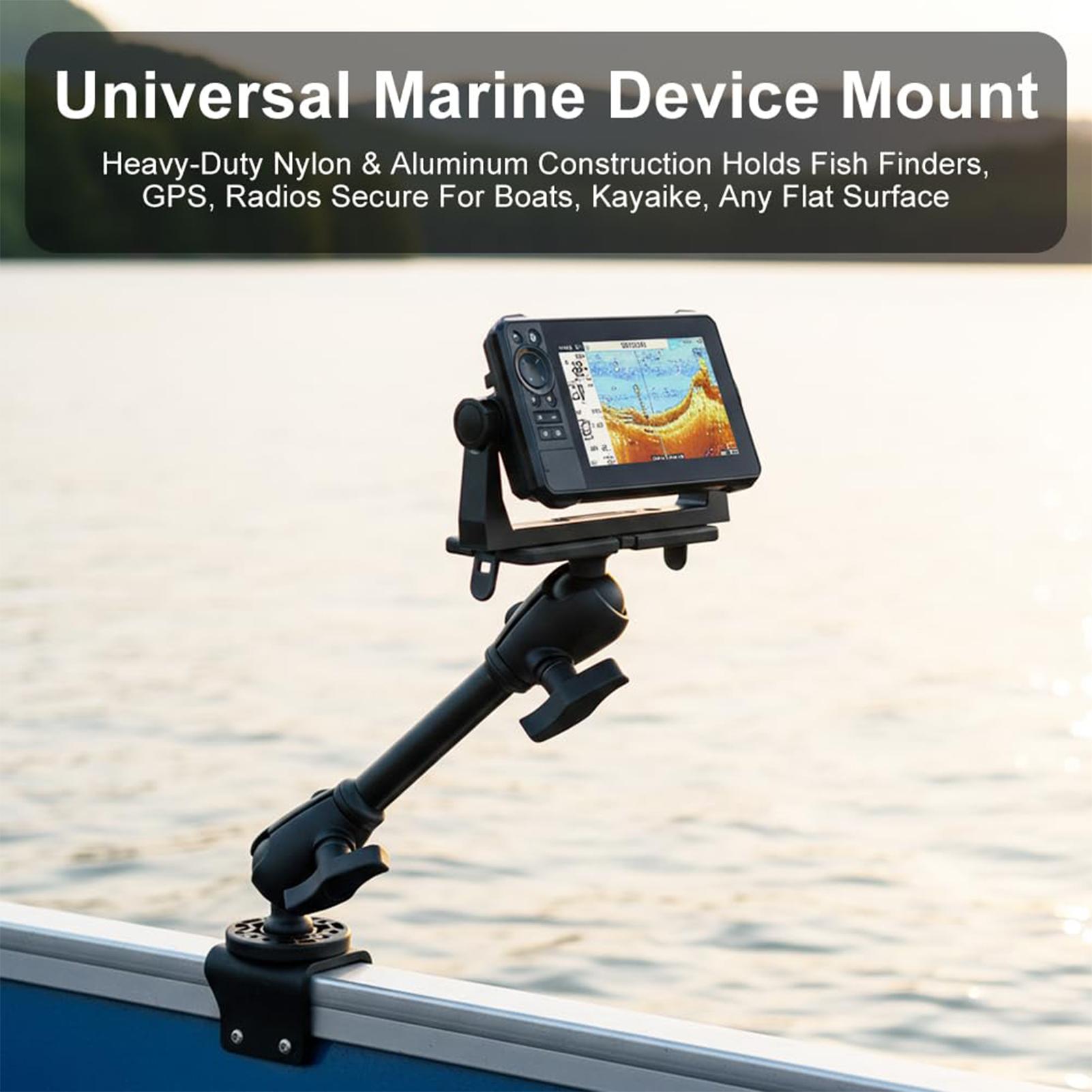Fishing Kayak Fish Finder Mount - Fishfinder Mount 360 graden draaibare kajaktransducerhouder