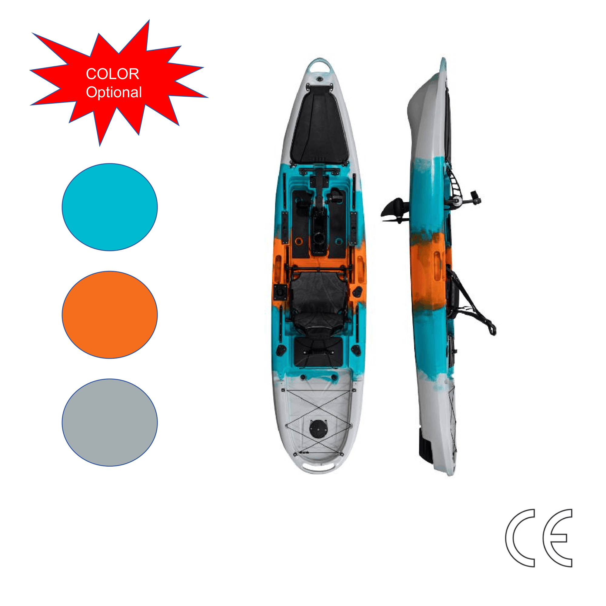 Mirage Propel 12ft PRO pedaal- - Fishing Kayak Pedal Drive recensie en prijs