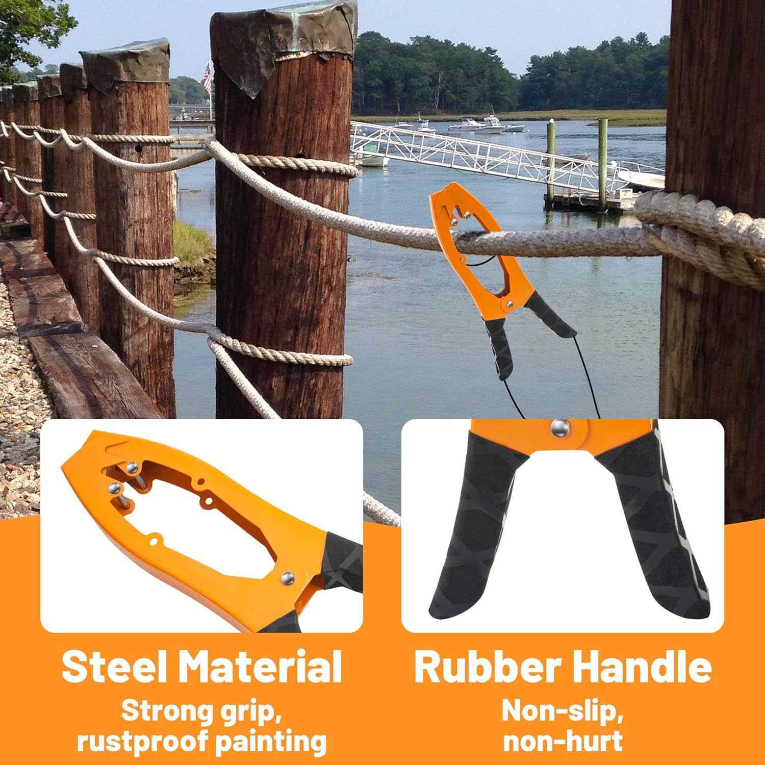 1Pc Kajak Anker Grip met 16.4f - Fishing Kayak Anchor recensie en prijs