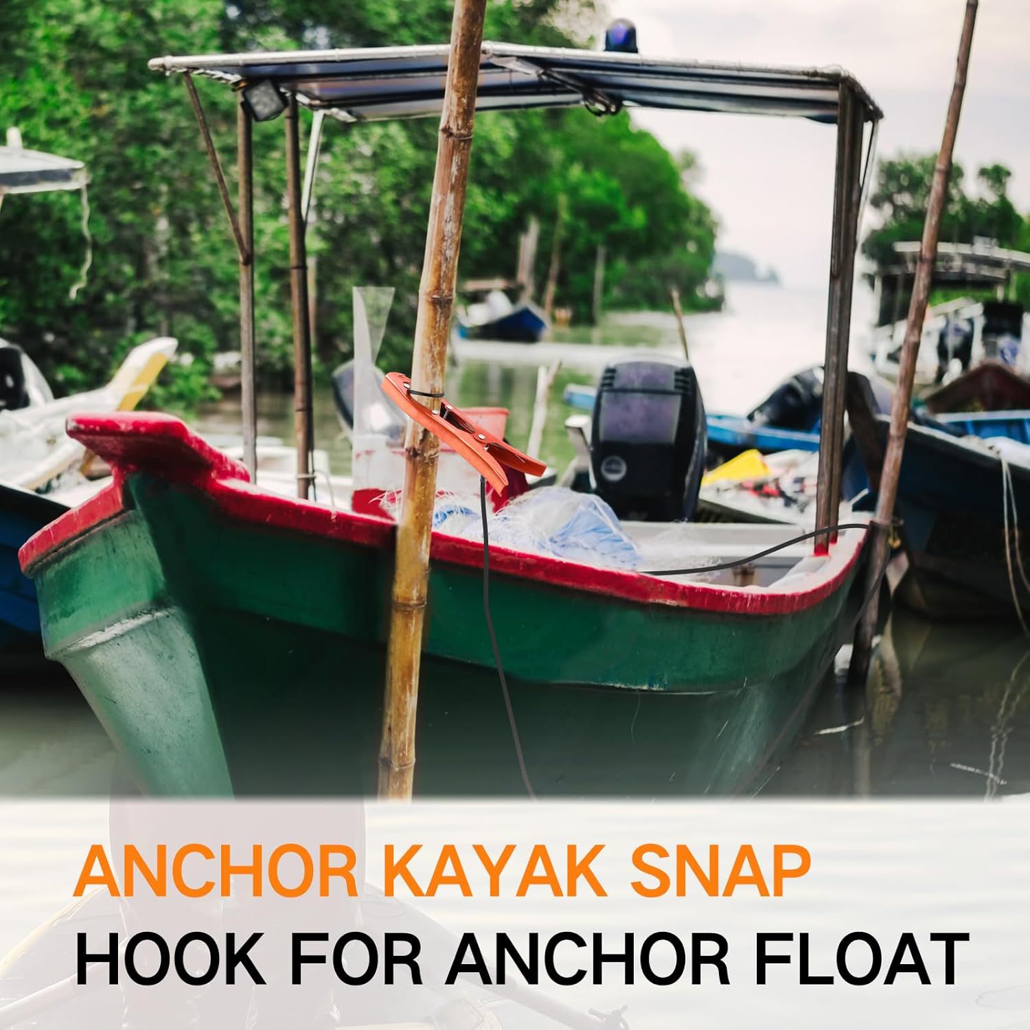 1Pc Kajak Anker Grip met 16.4f - Fishing Kayak Anchor recensie en prijs