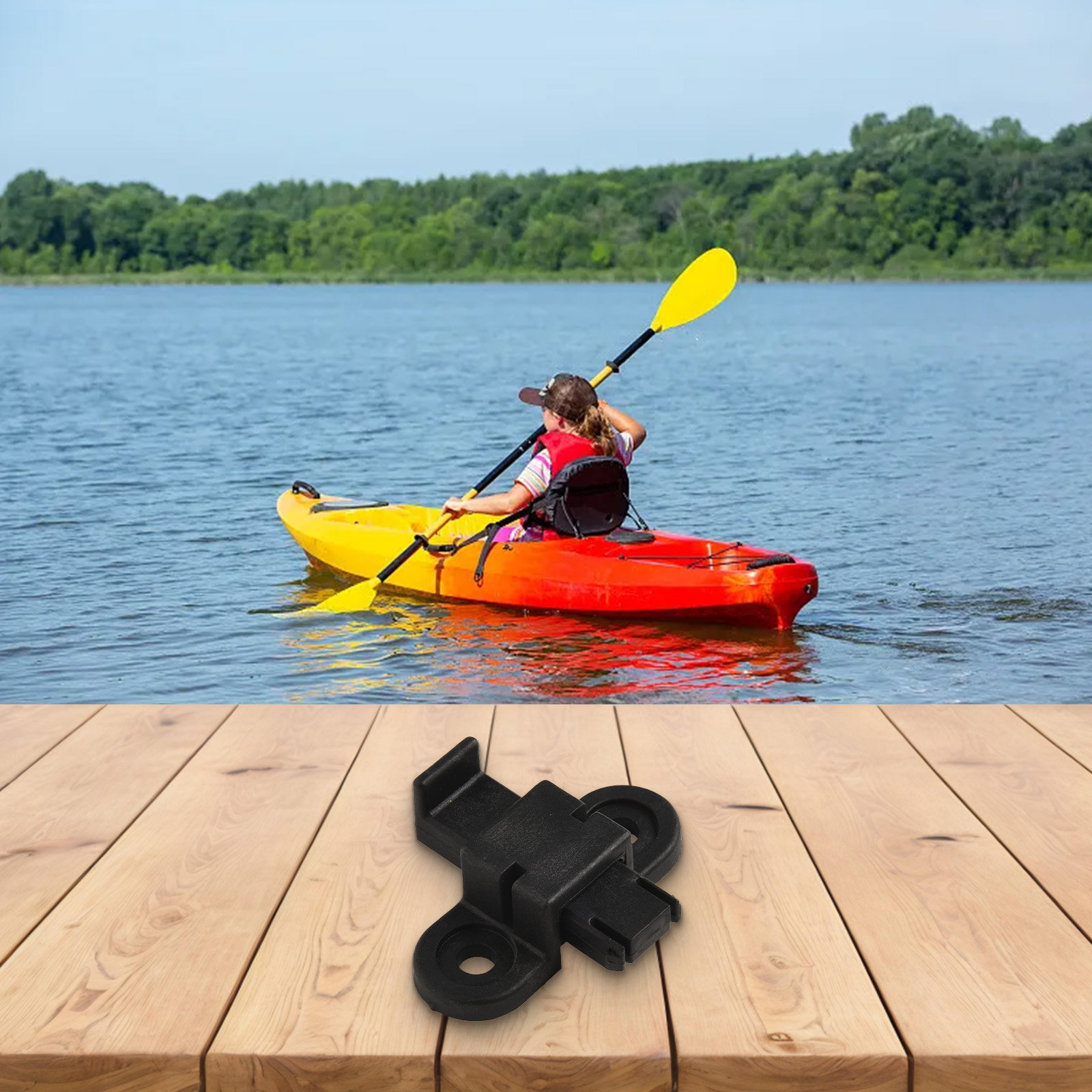 ABS schuifvergrendeling dekfit - Fishing Kayak Pedal Drive recensie en prijs