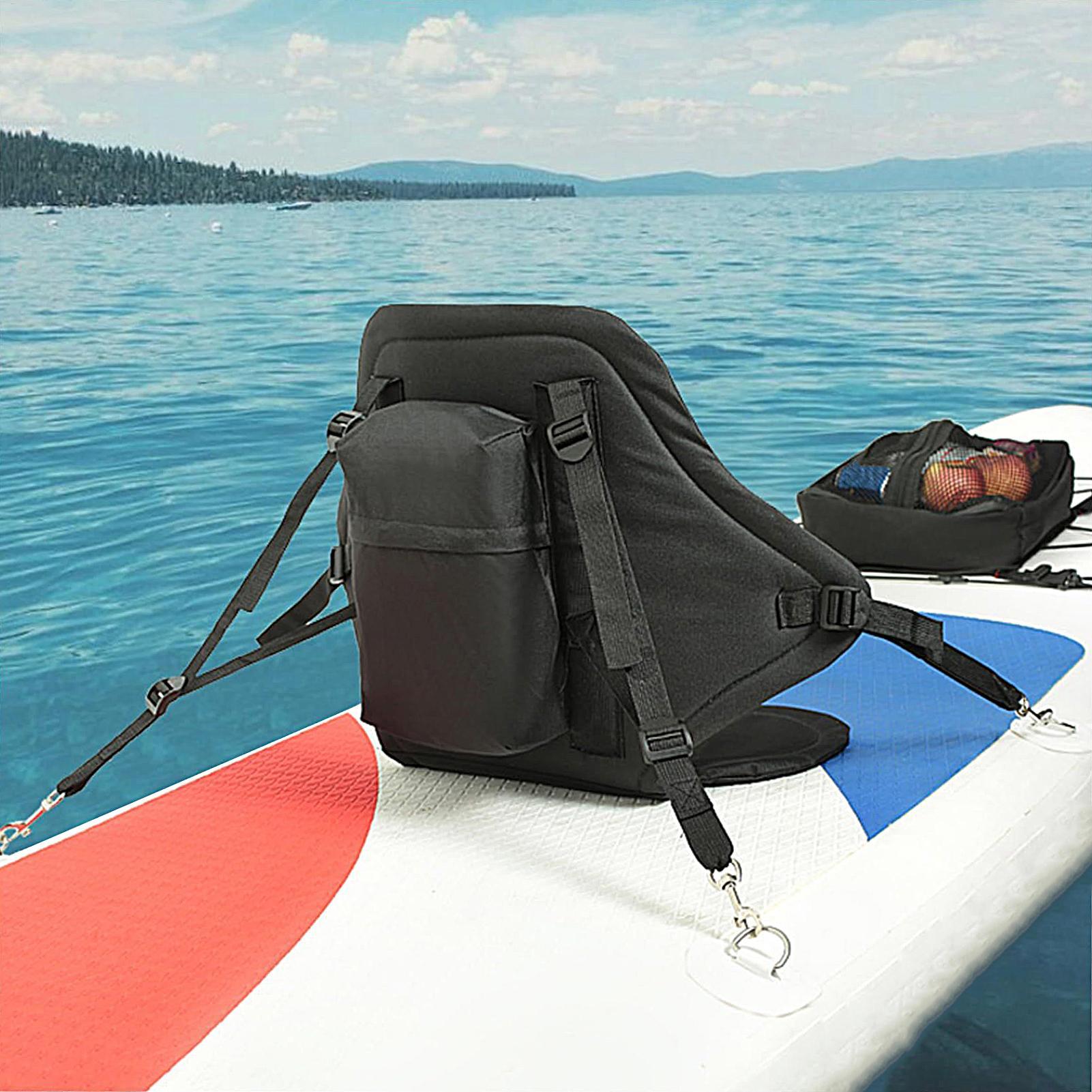 Kajak zitkussen met opbergtas  - Fishing Kayak Crate recensie en prijs