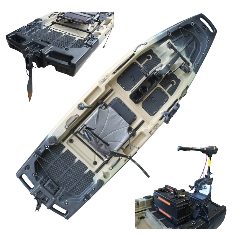 1-persoons HDPE/PE zit-op-top  - Fishing Kayak Sit On Top recensie en prijs