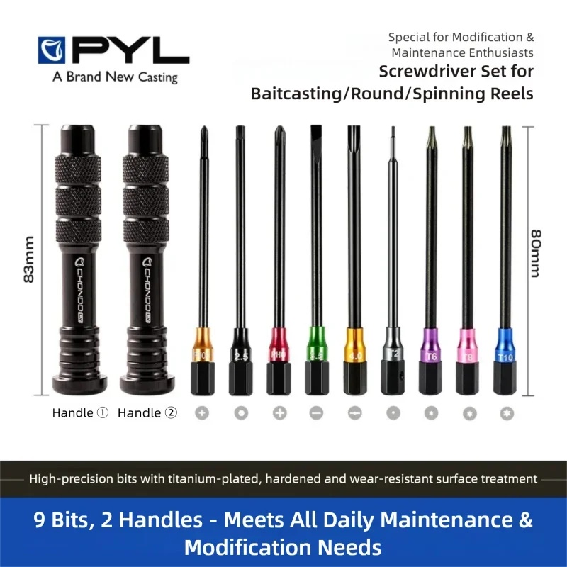 PYL 9+2 S2 schroevendraaierset - Shimano Reel Stradic recensie en prijs
