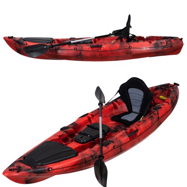 2,9 meter plastic kajak viskaj - Fishing Kayak Sit On Top recensie en prijs